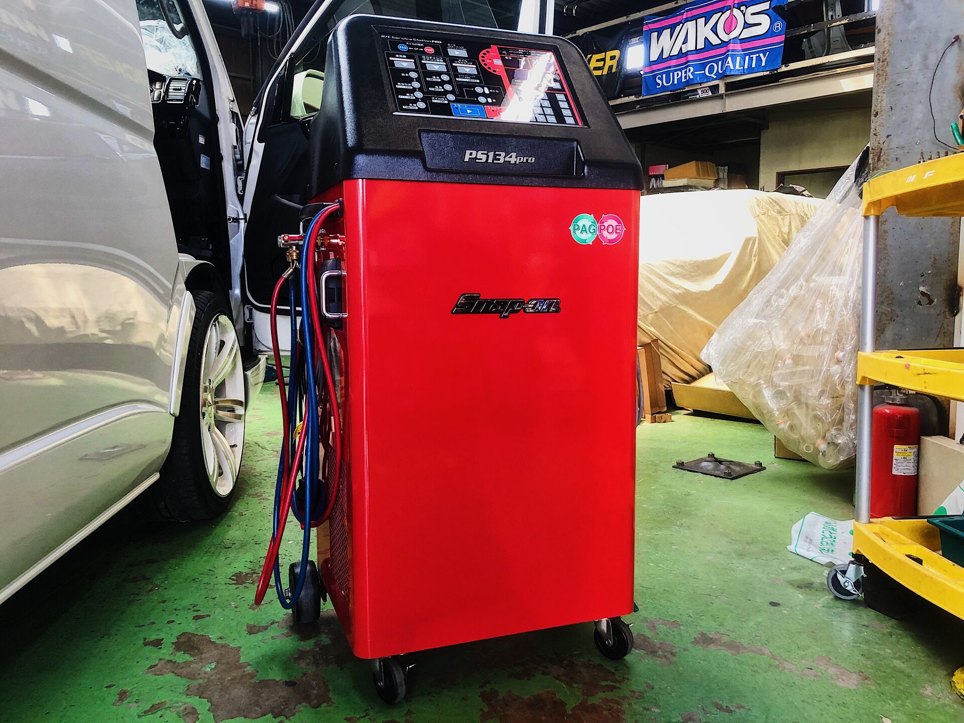 エアコンガスチャージャー(Snap-on製)