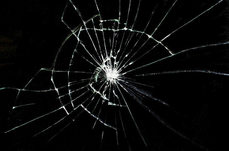 ガラス交換、飛び石リペア